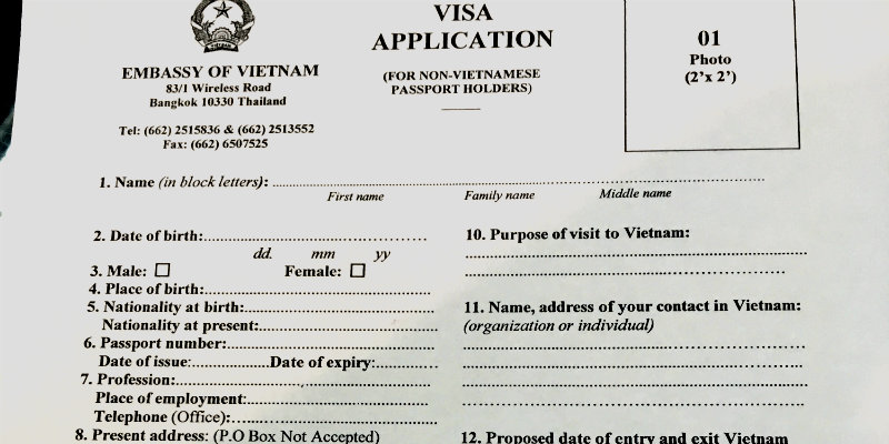 Visa Vietnam