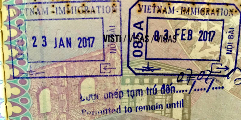 visado Vietnam para españoles