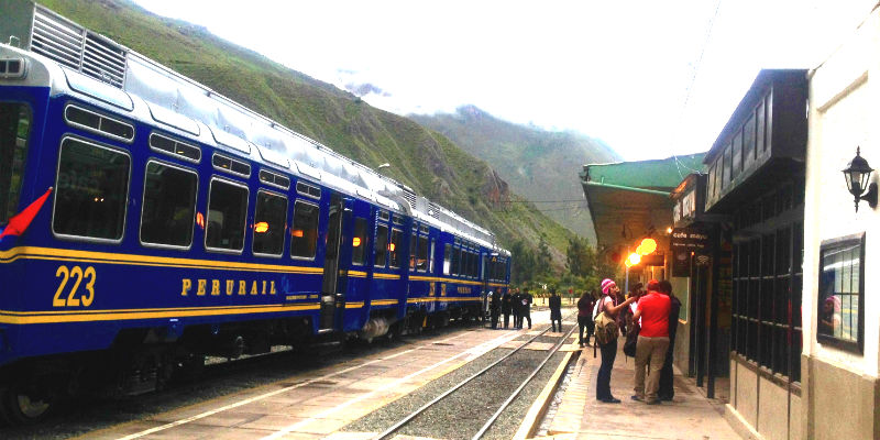 Tren a Machu Picchu